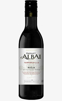 19223 Вино CASTILLO DE ALBAI Rioja ЗНМП красное сухое 0.187 л