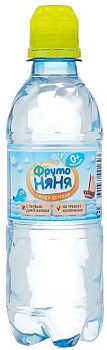 Вода питьевая детская ФРУТОНЯНЯ артезианская высшей категории, 330 мл
