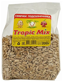 35 570 Семечки TROPIC подсолнечника очищенные, 200 г