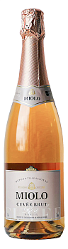 43877 Вино игристое MIOLO Cuvee Tradition Brut rose розовое брют 12%, 0,75 л