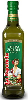 Масло оливковое нераф.Extra Virgin "La Espanola"ст./б 0,5 л