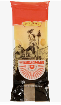 46304 Сыр полутвердый Le SUPERBE Эмменталлер 50% без змж, 180 г