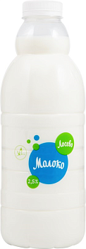 43115 Молоко пастеризованное ЛОСЕВО 25% без змж 1000мл