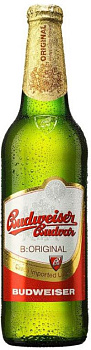 7575 Пиво светлое BUDWEISER ORIGINAL пастеризованное фильтрованное 5% 0,5 л