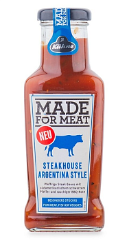 26379 Соус KUHNE Made for Meat Steakhouse Argentina Style томатный аргентинский для стейков, 235 мл