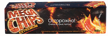 38067 Мегачипсы  карт.EXTREMUM со вк. тайского перца 100г
