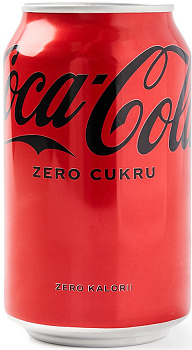 29649 Напиток газированный Кока-Кола Зеро 0,33л ж б