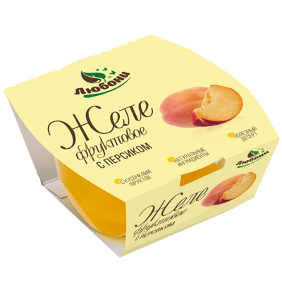 желе-персиковое