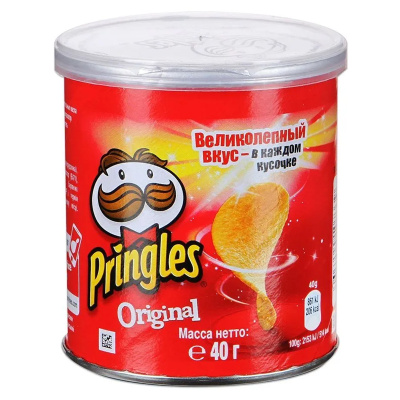 5456 Чипсы картофельные PRINGLES оригинал 40г