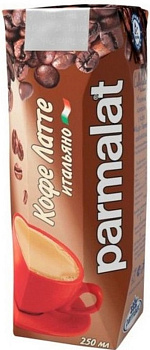 Коктейль молочный PARMALAT Кофе Латте 2,3%, без змж, 250 г