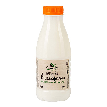 26526 Ацидофилин ЛЮБОНИ 2,5%, без змж, 500 г
