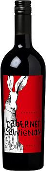 Вино KING RABBIT Cabernet Sauvignon, Pays d'Oc IGP красное полусухое 13.5%, 0,75 л