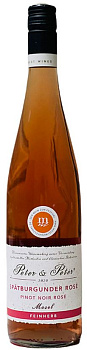 28422 Вино PETER&PETER Spatburgunder Rose сухое розовое 11%, 0,75 л