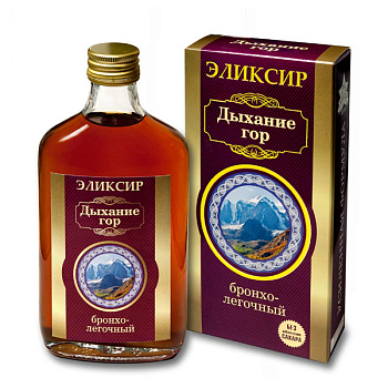 Элексир Дыхание гор  бронхолегочный 250г Алтай
