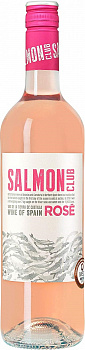 Вино Салмон Клаб Розе ЗГУ сухое розовое 0,75л 12,5%