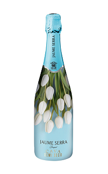 Вино игристое JAUME SERRA, Cava Brut DO sleeve Белый тюльпан белое полусухое 11.5%, 0.75 л