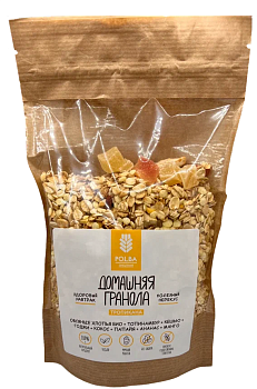 17041 гранола ПОЛБА тропикана 200 г