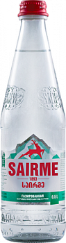 25561 Минеральная вода Саирме газированная 0,5л ст б