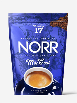 27921 Кофе Norr Morkrost №17 растворимый. пакет 75г
