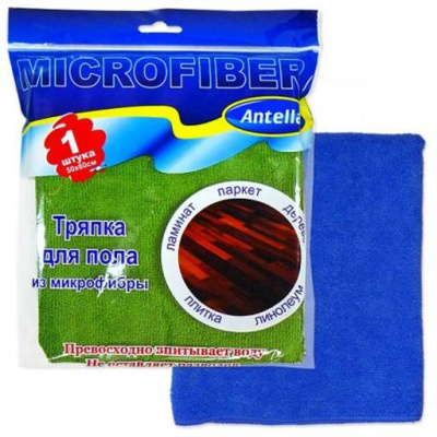38899 Тряпка для мытья пола Антелла из микрофибры 5060см