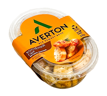 Крутоны AVERTON багетные Копчёный сыр, 100 г