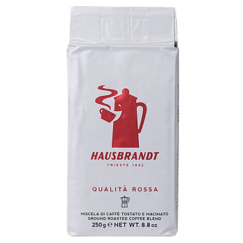 28 735 Кофе молотый HAUSBRANDT Qualita Rossa, 250 г