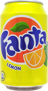 31586 Газированный напиток Фанта Лимон 0,33л жб