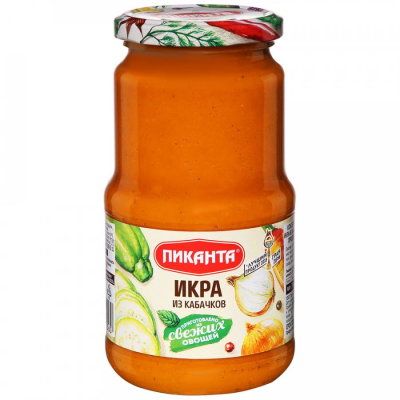 37857 Икра ПИКАНТА из кабачков, 450 г