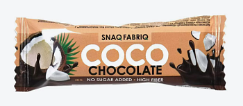 28349 Батончик глазированный SNAQ FABRIQ Шоколадный кокос, 40 г