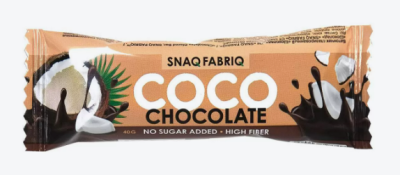 28349 Батончик глазированный SNAQ FABRIQ Шоколадный кокос, 40 г
