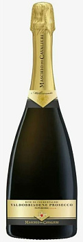 18680 Вино игристое MASCHIO DEI CAVALIERI Valdobbiadene Prosecco белое брют 11,5%, 0,75 л