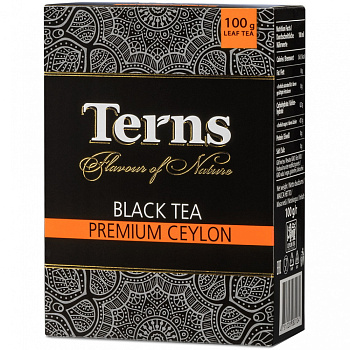 Чай черный Premium Ceylon 100г TERNS