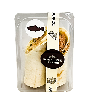 40064 сэндвич ролл с копченой форелью БП