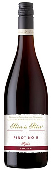 23144 Вино PETER&PETER Pfalz Trocken Пино Нуар красное сухое 12,5%, 0.75 л