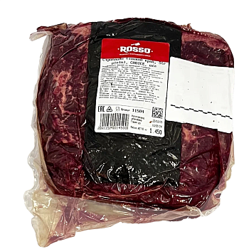 42340 Говядина мраморная ROSSO CHOICE СТРИПЛОИН зерновой откорм бк охл., кг