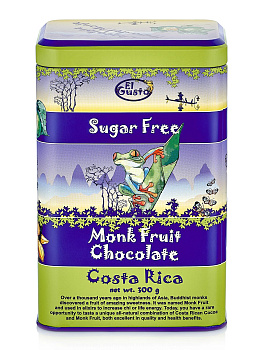Какао-порошок EL GUSTO sugar free chocolate Monk Fruit  97% без сахара, 300 г