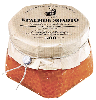 Икра зернистая Красное Золото 500г стекло