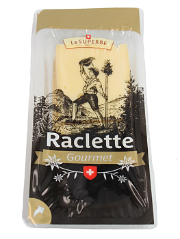 Сыр полутвердый Le SUPERBE Raclette нарезка 45%, без змж, 200 г