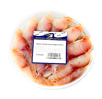 41993 Омуль слабосоленый ДАРЫ СЕВЕРА филе, 250 г