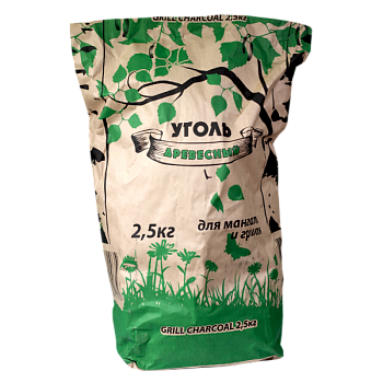 27674 Уголь древесный 2,5кг, шт