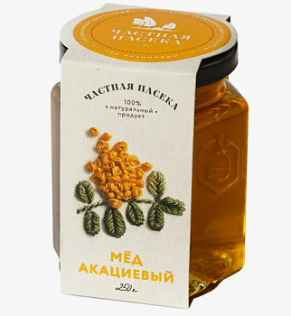 21137 Мёд ЧАСТНАЯ ПАСЕКА Акациевый, 250 г