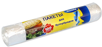 38877 Пакеты для бутербродов Антелла 1,7л 1728см 100шт пэ