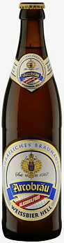 44185 Пиво светлое безалкогольное ARCOBRAU WEISSBIER HELL н паст н ф 0,5 л