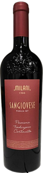 44973 Вино MILANI Санджовезе красное сухое 0,75 л