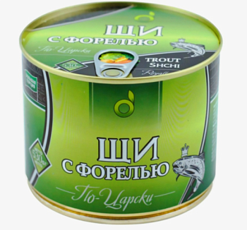 41020 Щи ECOFOOD по-Царски с форелью, 530 г
