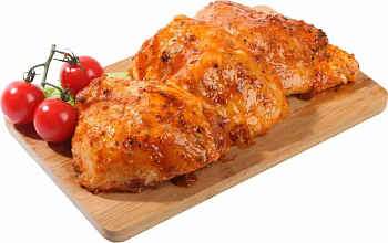 28 801 Курица бедро на кости в маринаде кг