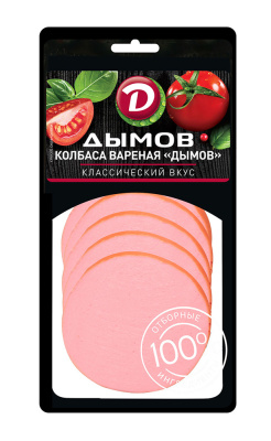 Колбаса вареная  Дымов па 150г нарезка