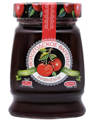 26565 Варенье ВОЛОГОДСКОЕ Вишневое, 370 г
