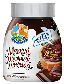 13921 Мягкий молочный шоколад Коровка из Кореновки 330г пл б