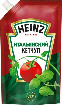 31973 Кетчуп HEINZ Итальянский, 320 г